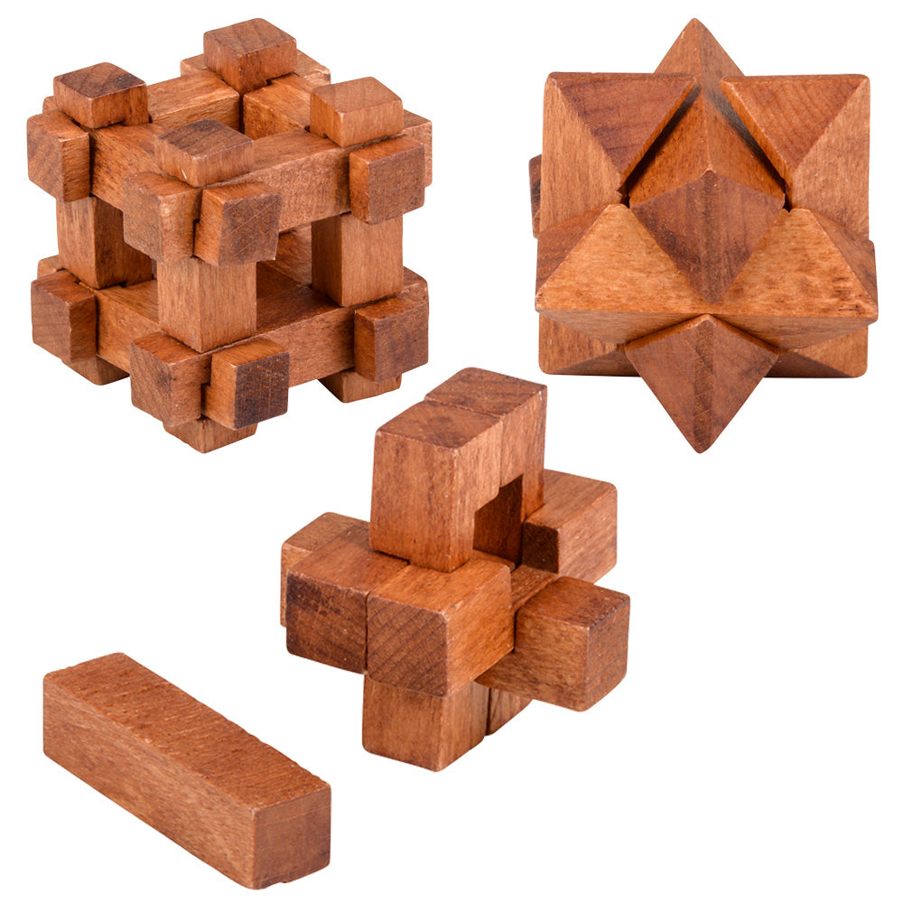 Wooden Brain Teasers (1 DSP)