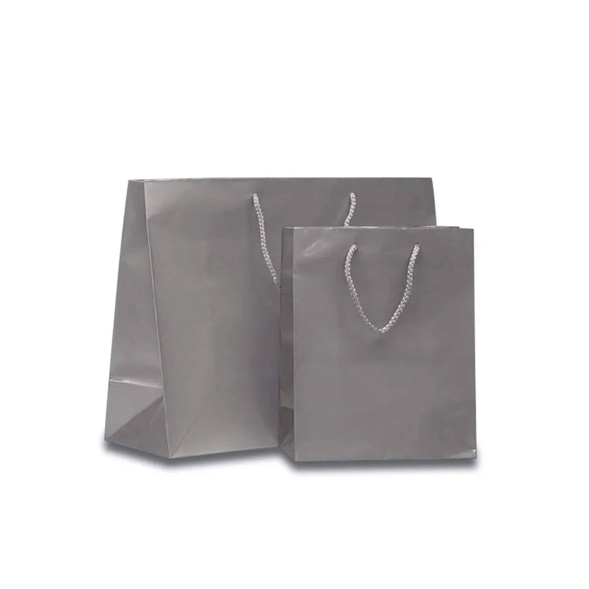 High-Gloss Mini Paper Totes 4 3/4'' x 2 3/4'' x 6 3/4'' for Stylish Gifts