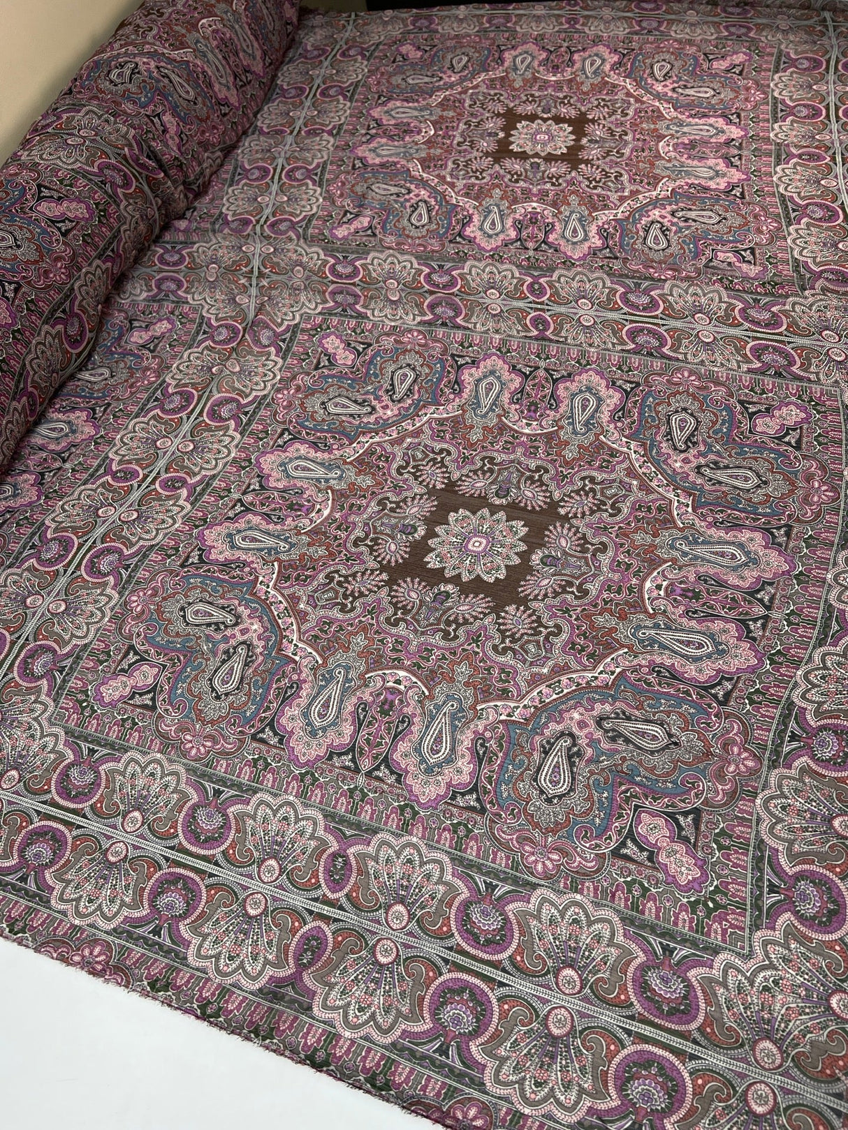 Polyamide Chiffon Multicolour Paisley Print