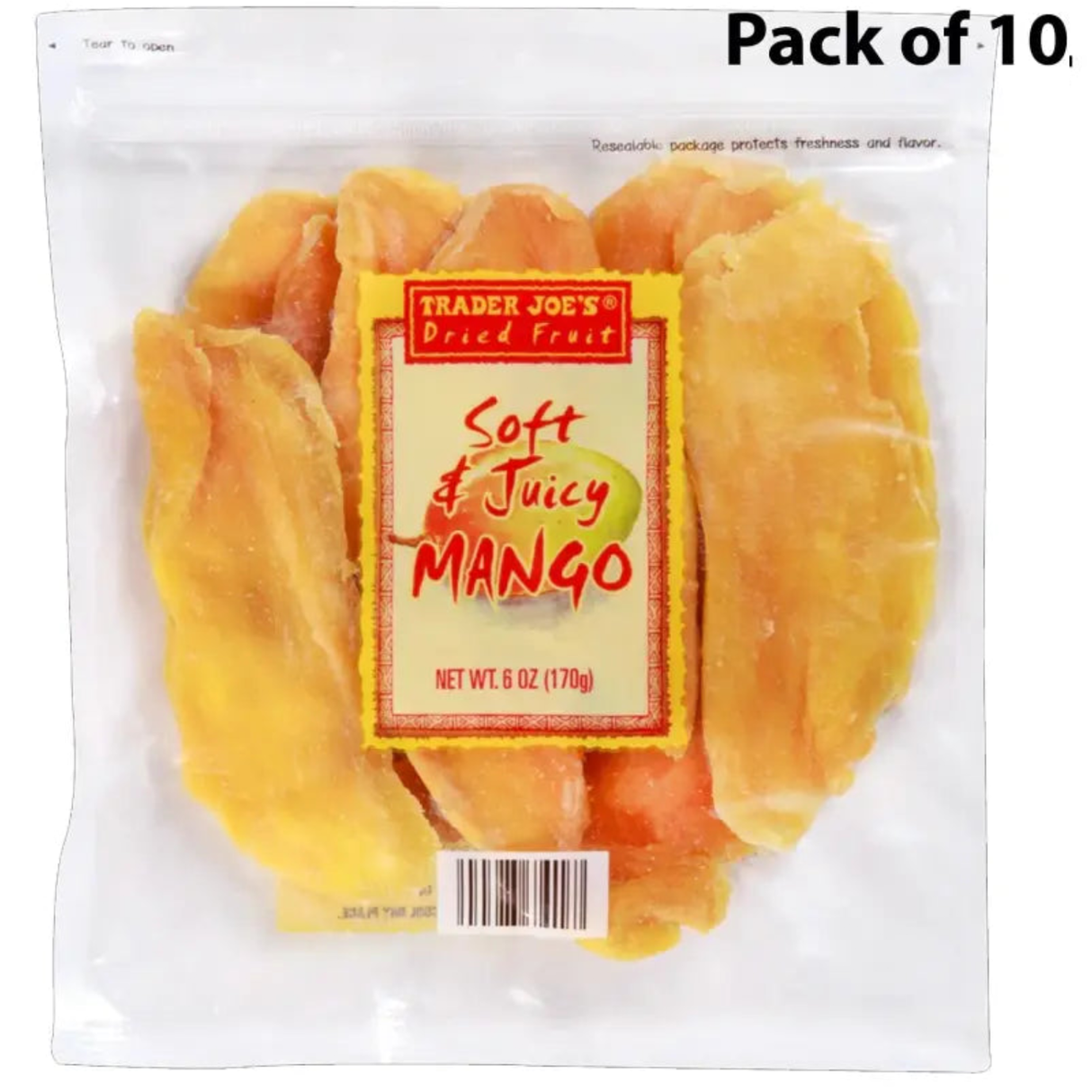 Trader Joe’s Soft & Juicy Mango - perfect for sharing