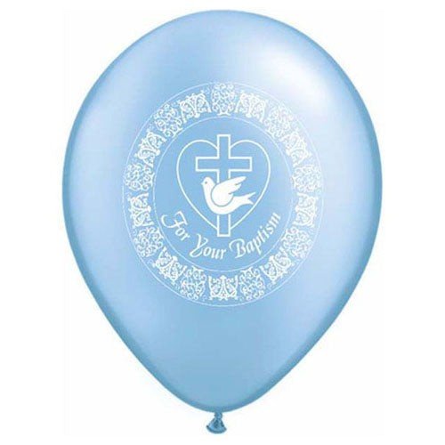 Latex Balloons For Your Baptism Dove 11 Inch