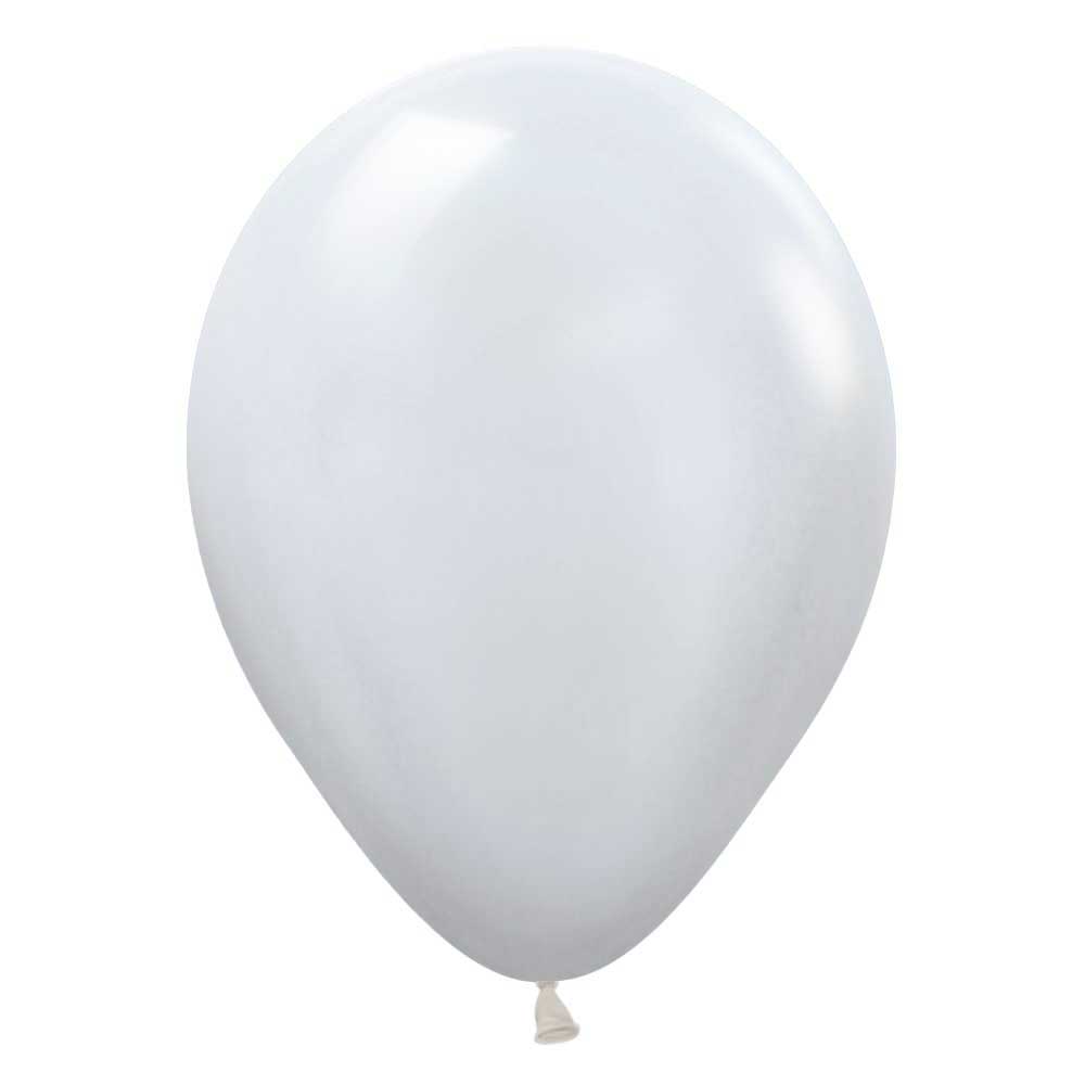Latex Balloons 11 Inch Sempertex Pearl White