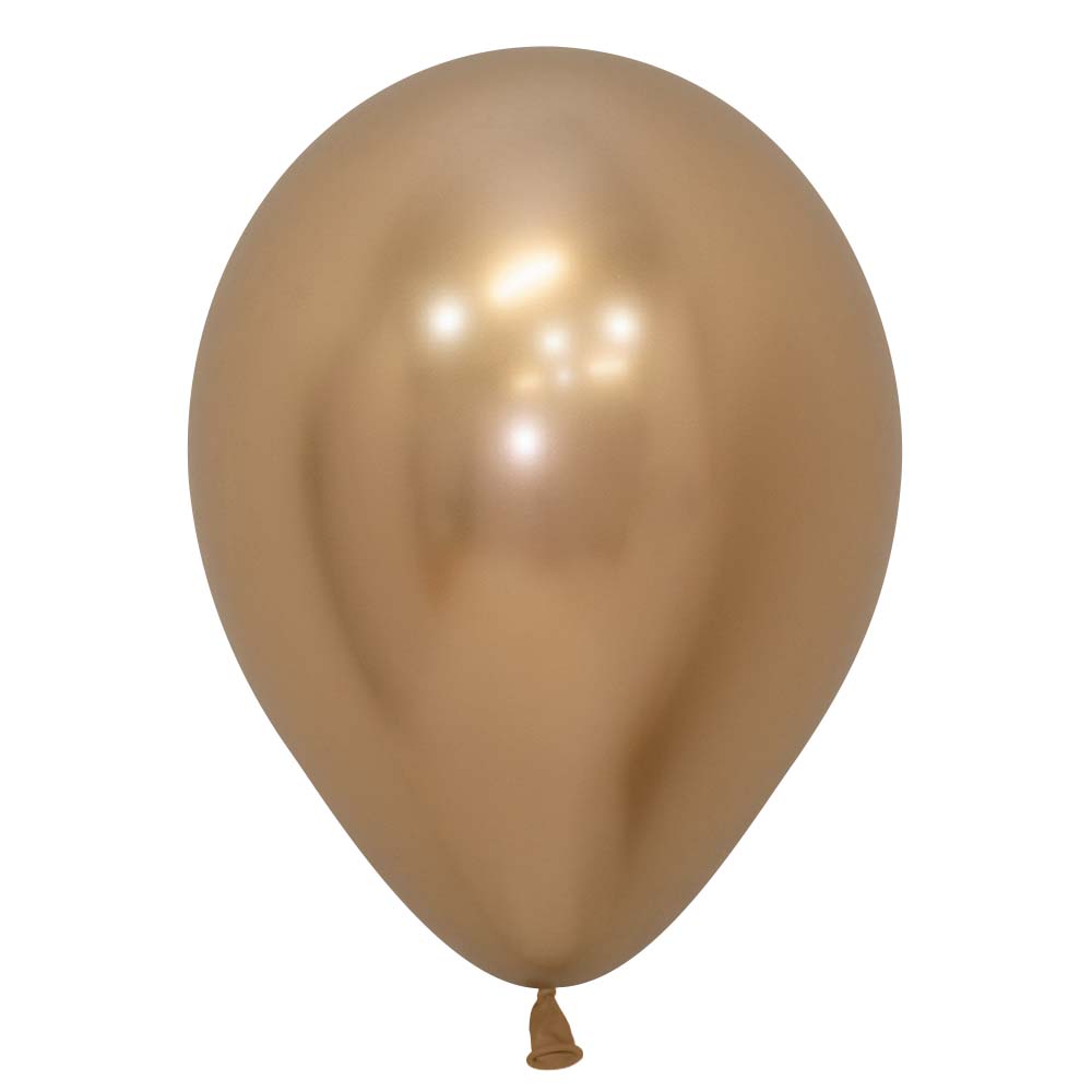 Latex Balloons 11 Inch Sempertex Reflex Gold