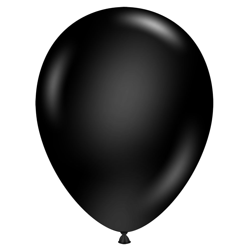 Latex Balloons 11 Inch TUFTEX Black
