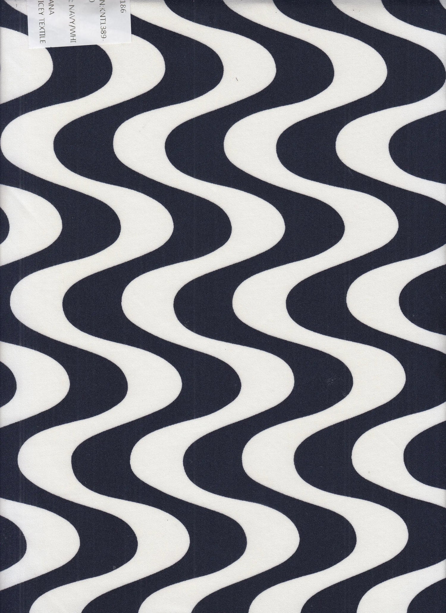 1 Yard DTY Brushed Knit Fabric Geometric Print Soft Stretch 58 Inches Wide