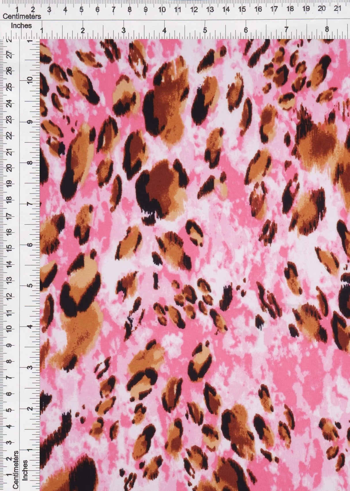 Animal DTY Brushed Knit Fabric 1 Yard Soft Stretch Lightweight 58/60" Wide