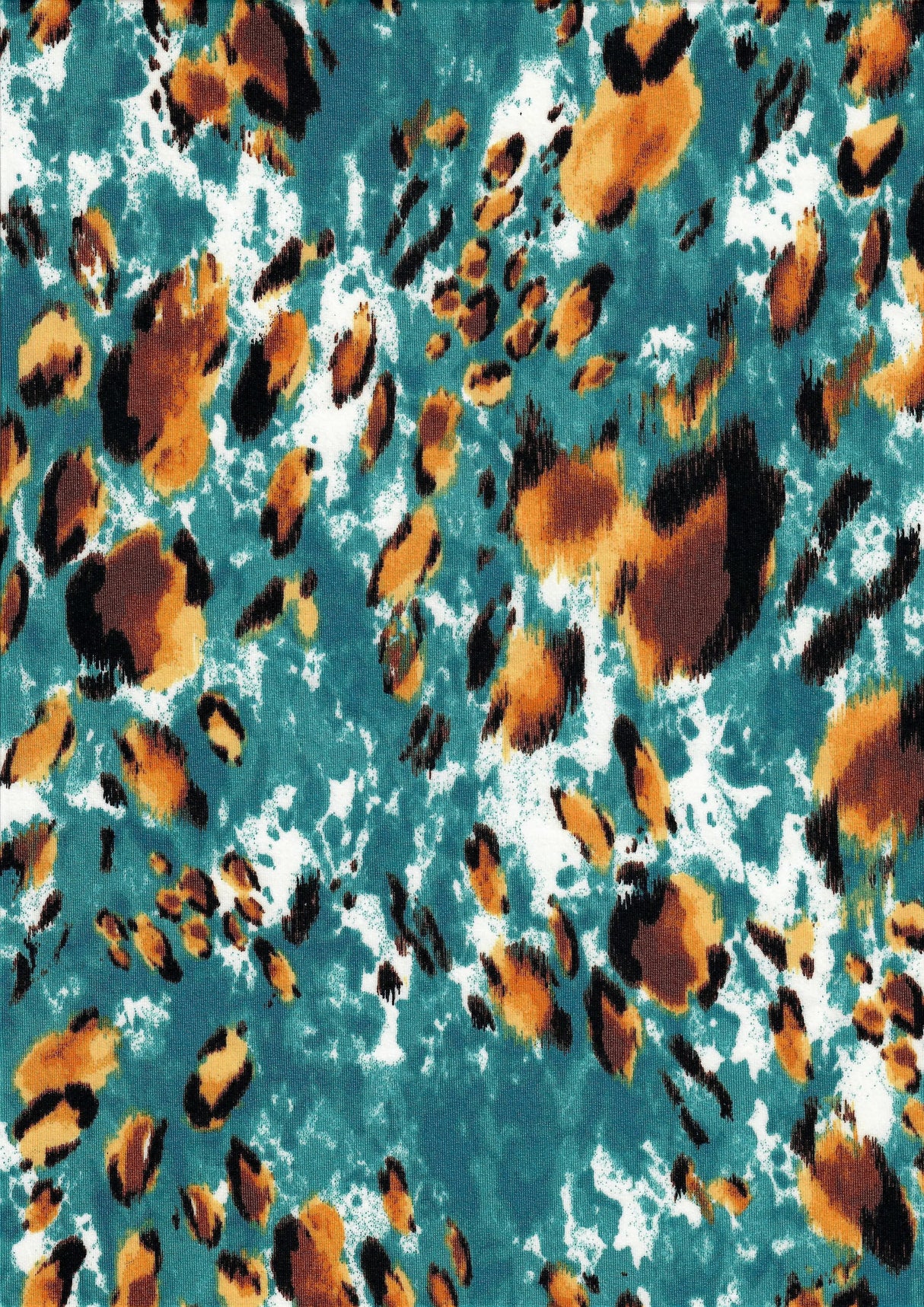 Animal DTY Brushed Knit Fabric 1 Yard Soft Stretch Lightweight 58/60" Wide