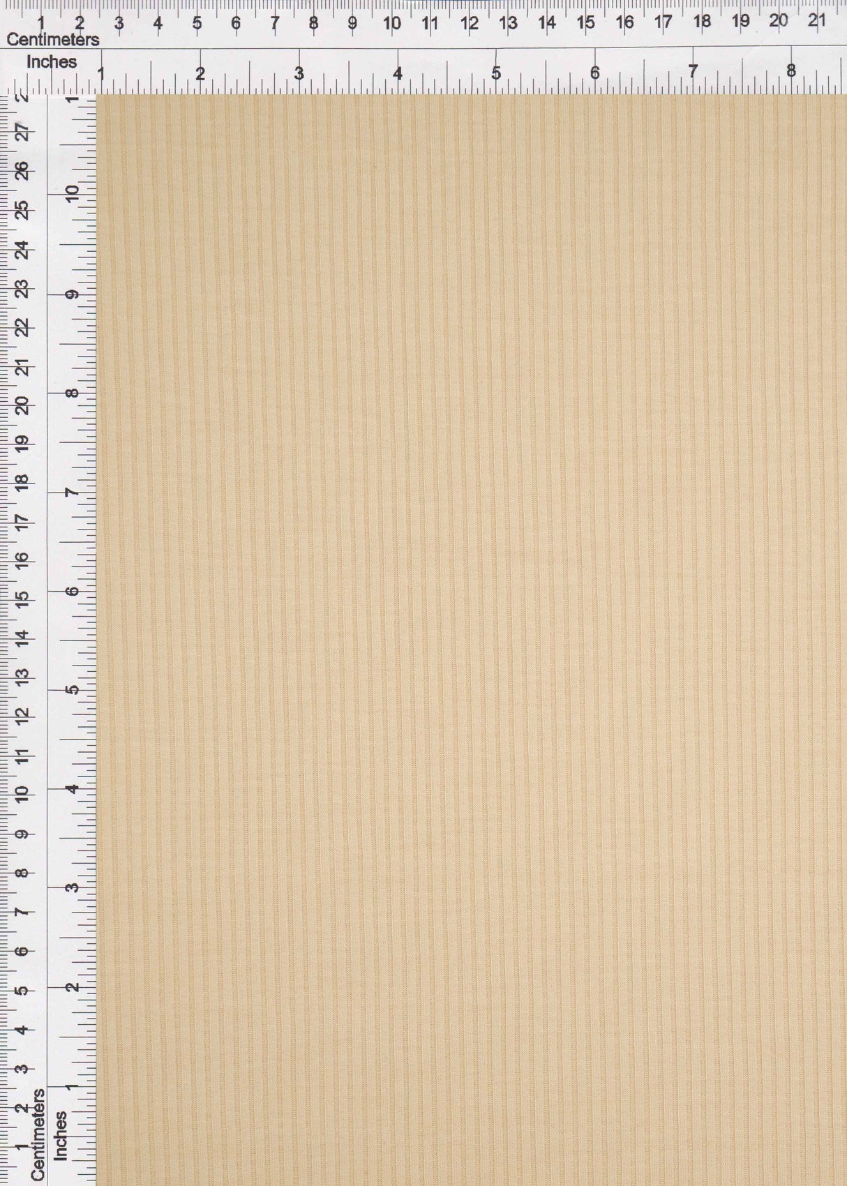 Rib Solid Stretch Knit Fabric