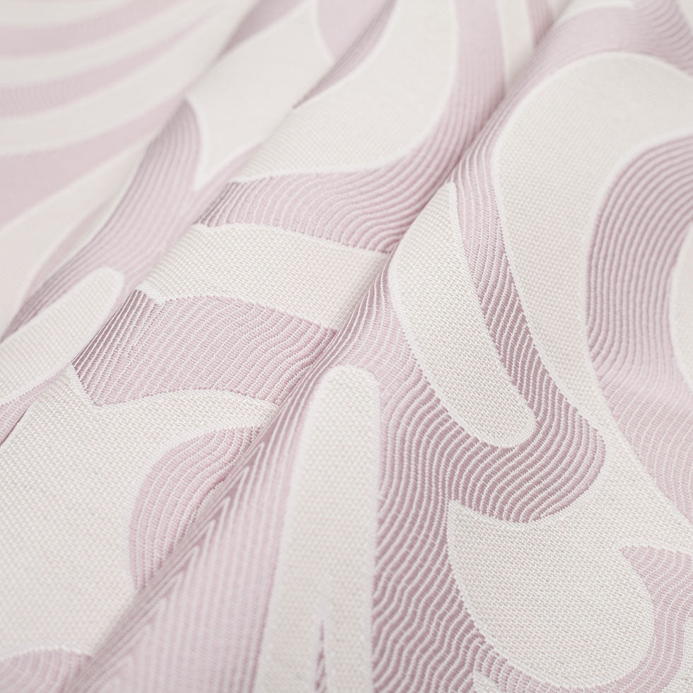 Spanish Pink Damask Cotton-Polyester