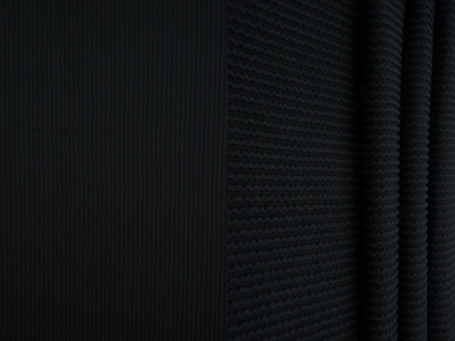 Knit Jacquard Rib Fabric 1 Yard Soft Stretch Textured Knit 52" Wide