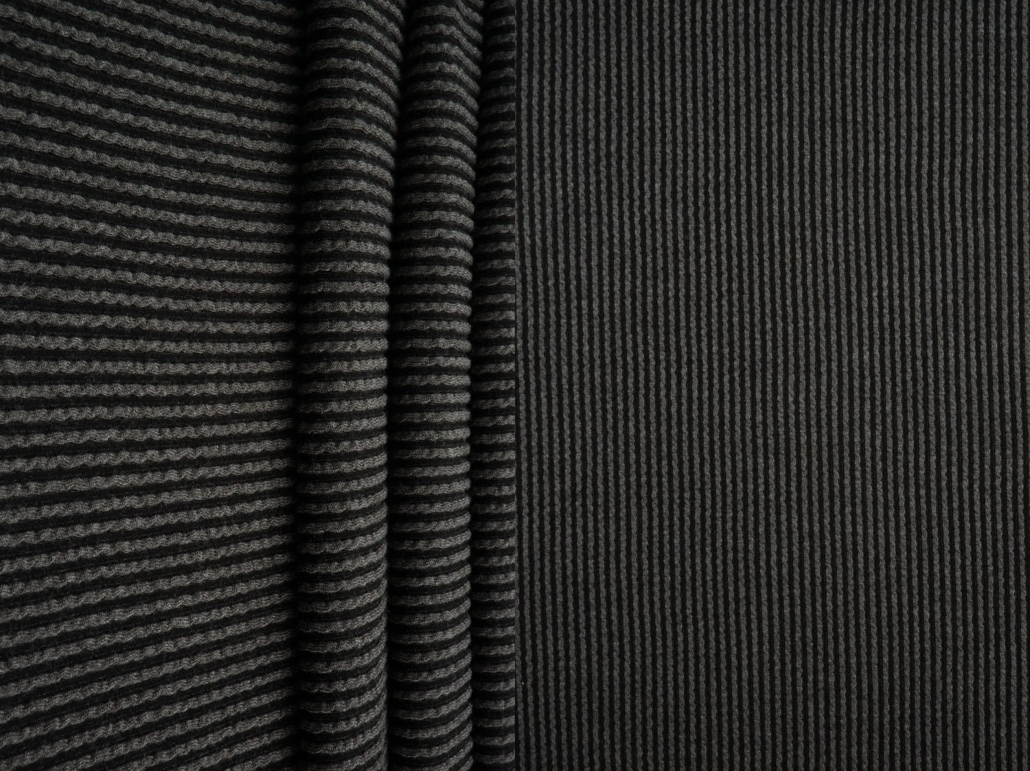 Knit Jacquard Rib Fabric 1 Yard Soft Stretch Textured Knit 52" Wide