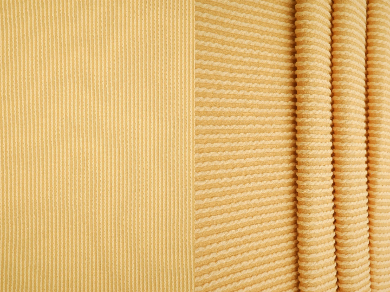 Knit Jacquard Rib Fabric 1 Yard Soft Stretch Textured Knit 52" Wide