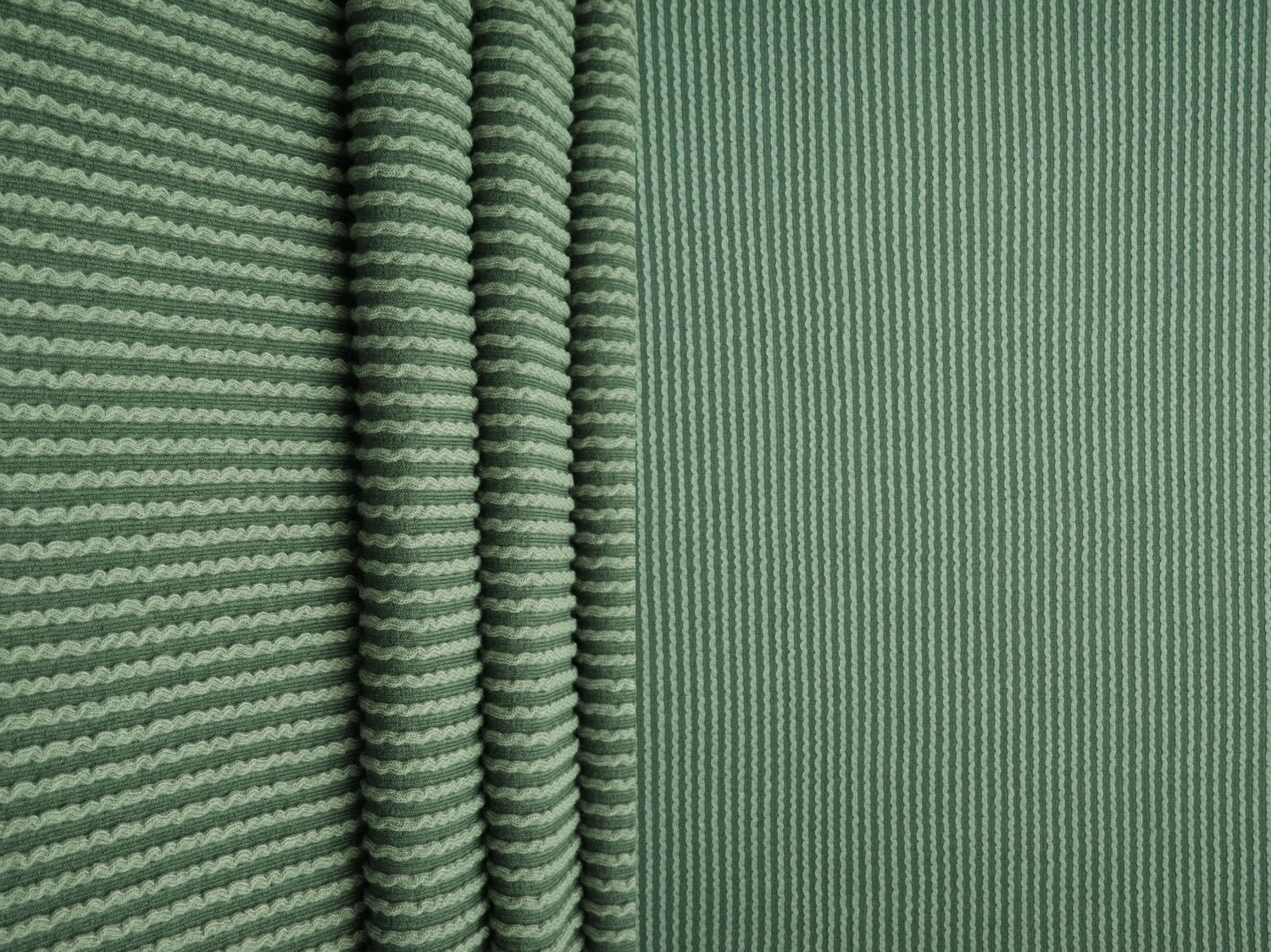 Knit Jacquard Rib Fabric 1 Yard Soft Stretch Textured Knit 52" Wide