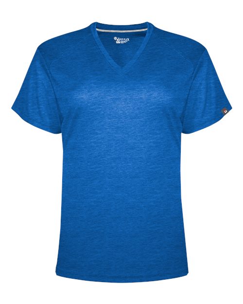 Badger Women's FitFlex Performance V-Neck T-Shirt