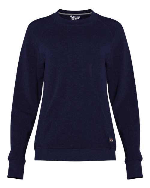 Badger Women's FitFlex French Terry Crewneck Sweatshirt
