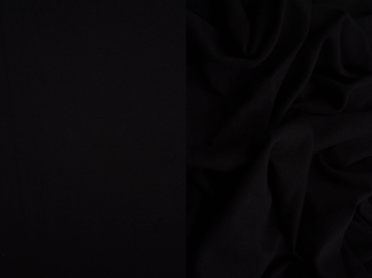 Solid Rayon Spandex Viscose Knit Crepe Fabric 1 Yard Stretch Soft 58/60" Wide