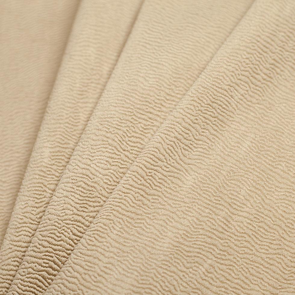 Gold Textured Polyester Brocade