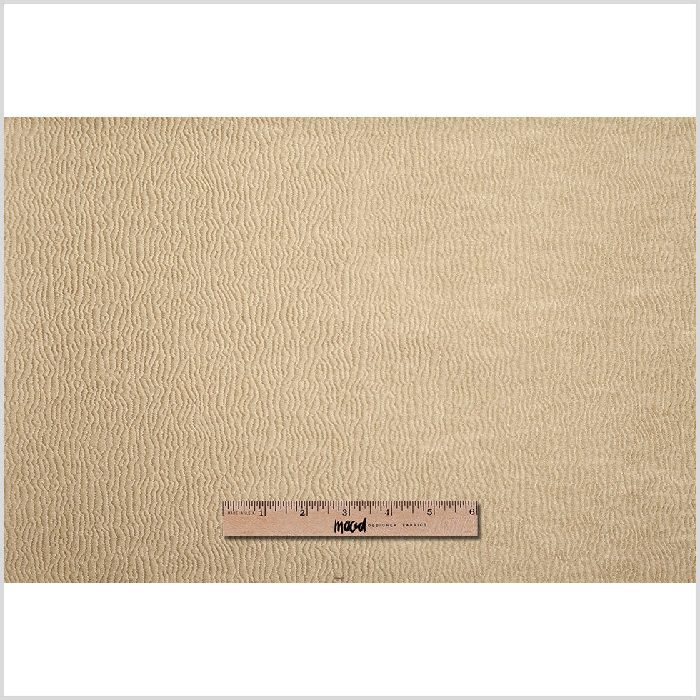 Gold Textured Polyester Brocade