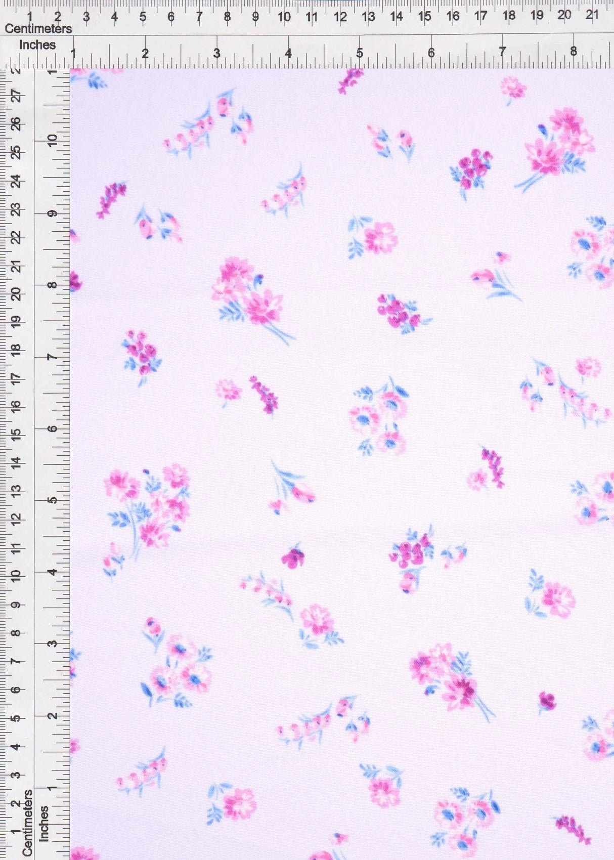 Cey Ditsy Floral Print Fabric 1 Yard Soft Lightweight Drapey Material 58/59" Wide