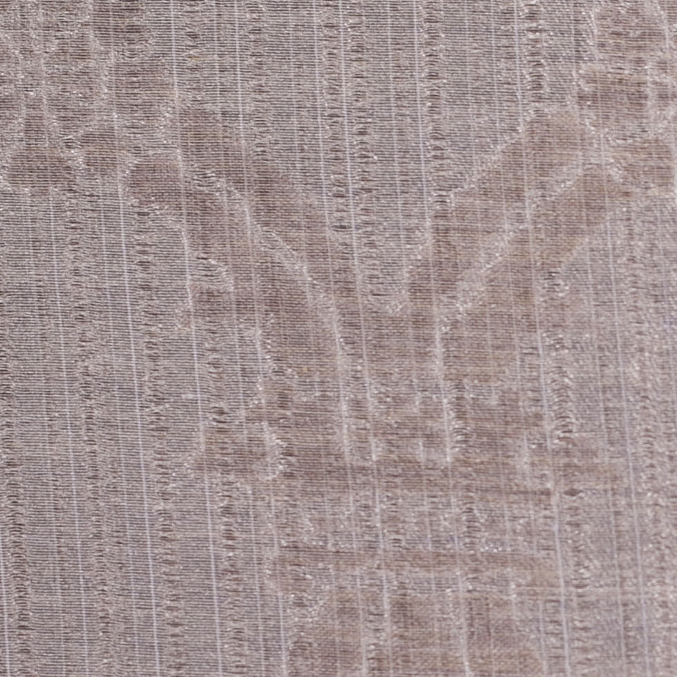 Metallic Beige Sheer Polyester Woven