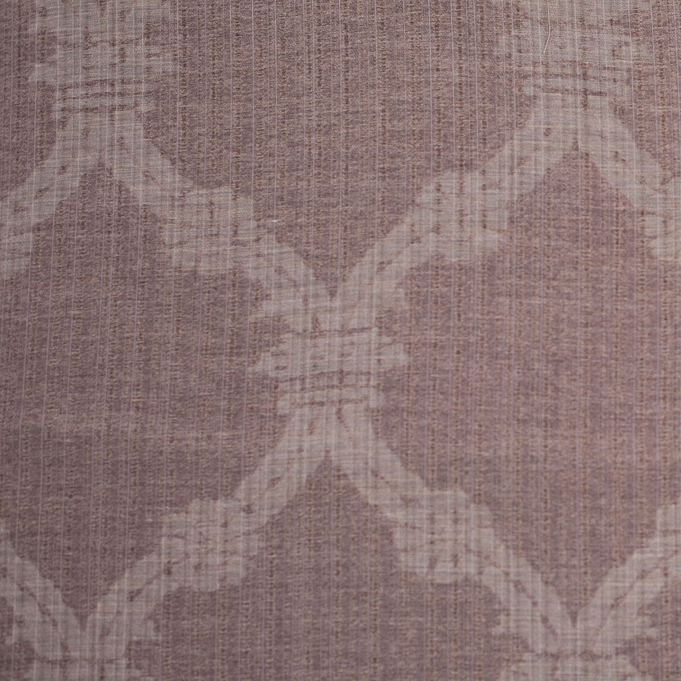 Metallic Espresso Sheer Polyester Woven