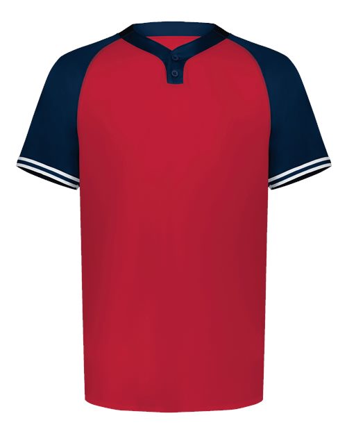 Youth Cutter Henley Jersey by Augusta Sportswear