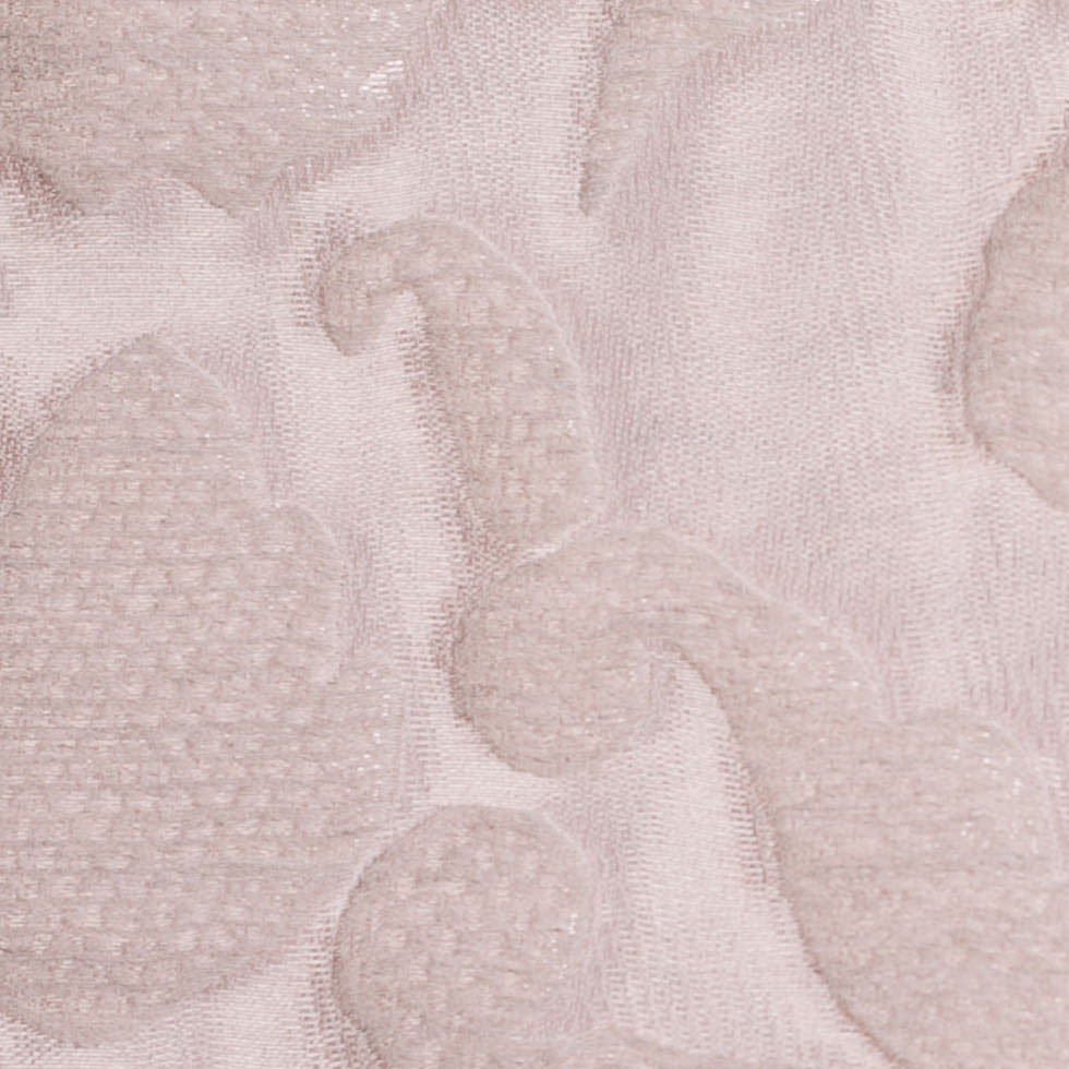 Metallic Pink Damask Polyester Brocade