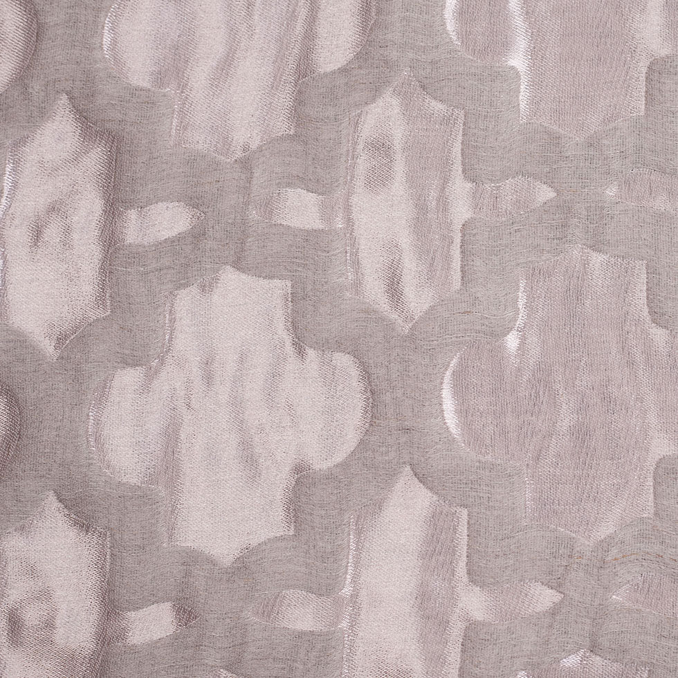 Metallic Pink Morocan Polyester Brocade