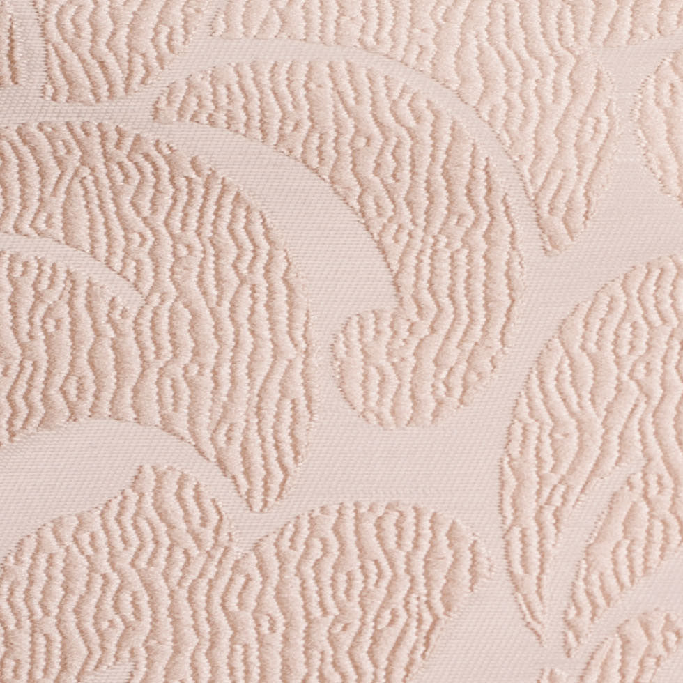 Cream Floral Polyester Jacquard