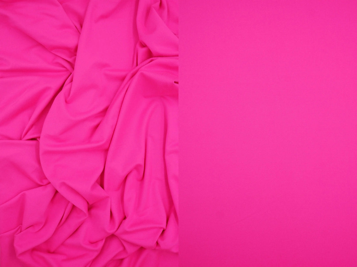 DTY Brushed Solid Knit Fabric, Soft Stretch Lightweight 58/60" Wide for Apparel and Crafts