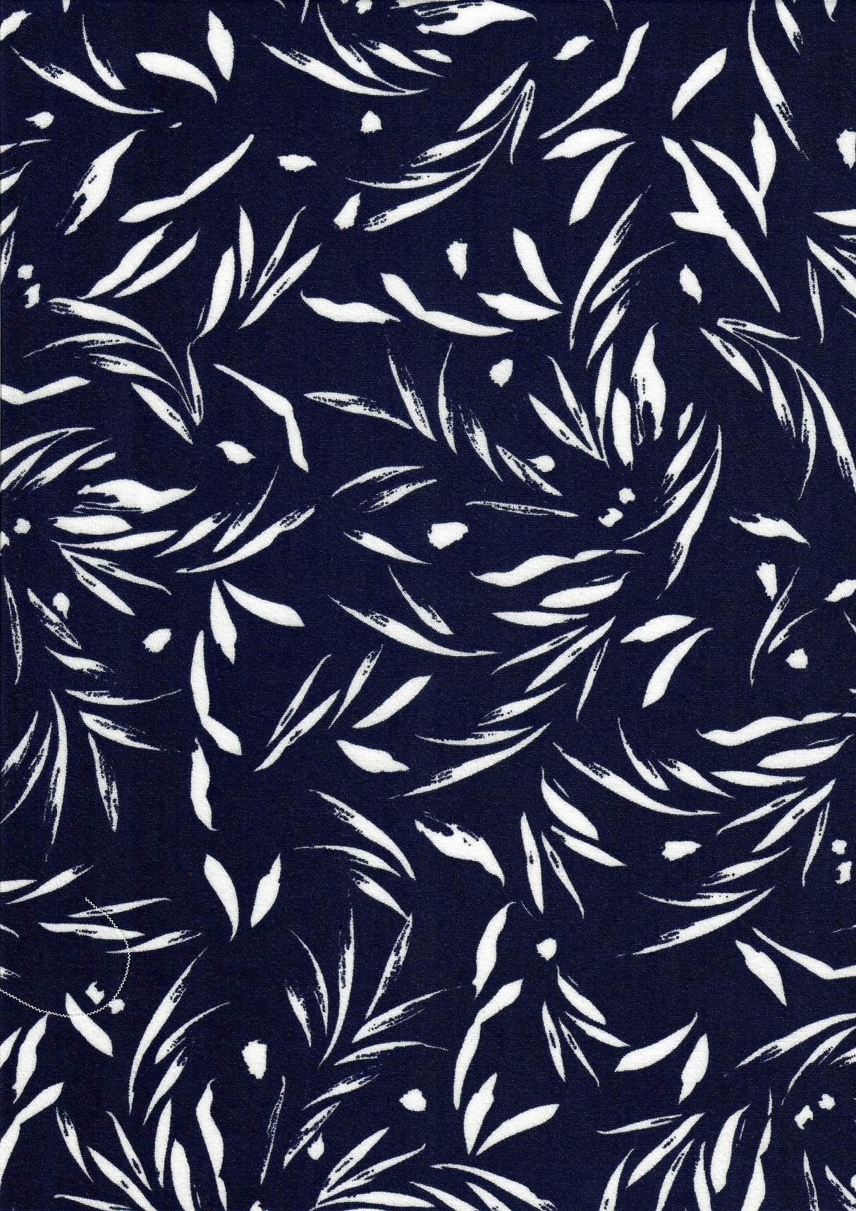 1 Yard Cey Leaf Print Fabric, 58/59'' Wide 100% Polyester