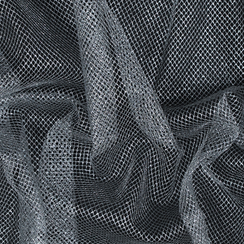 Diamond Netting - Metallic Silver