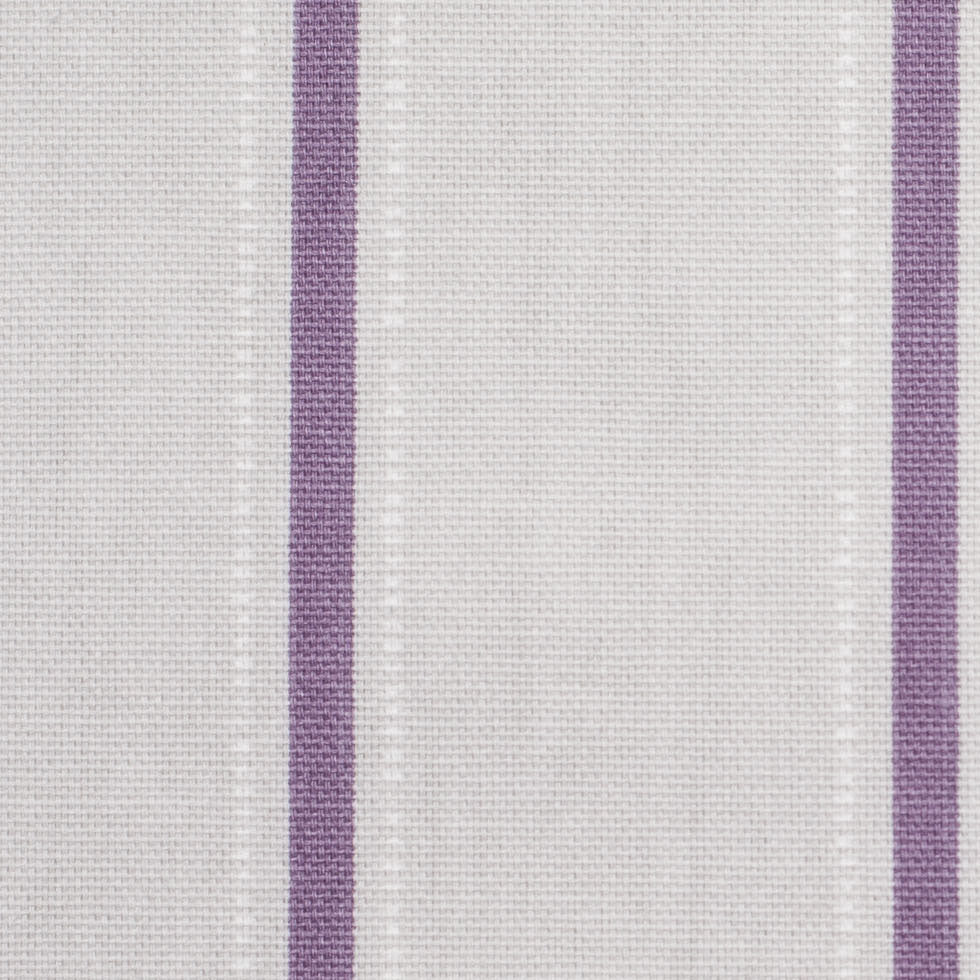 Heather Striped Cotton Canvas
