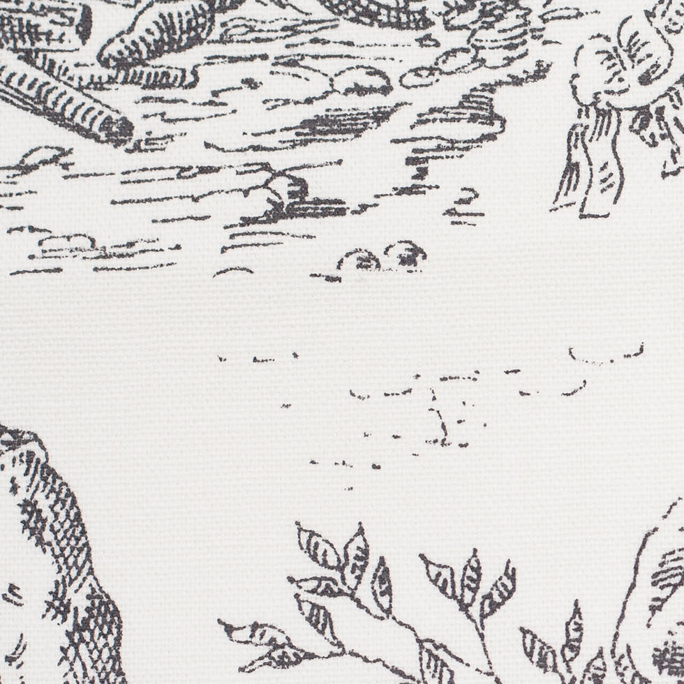 English Slate Cotton Toile