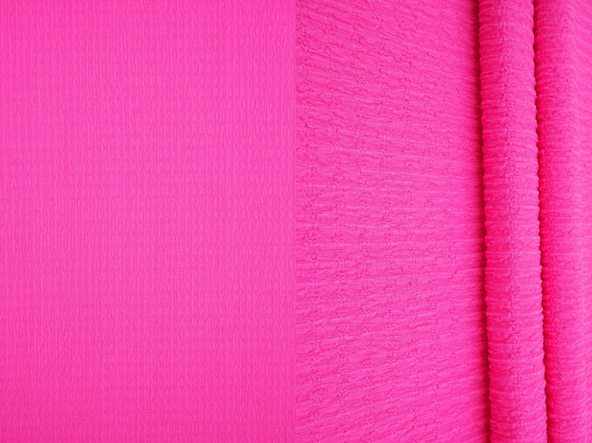 Crinkle Jersey Knit Fabric