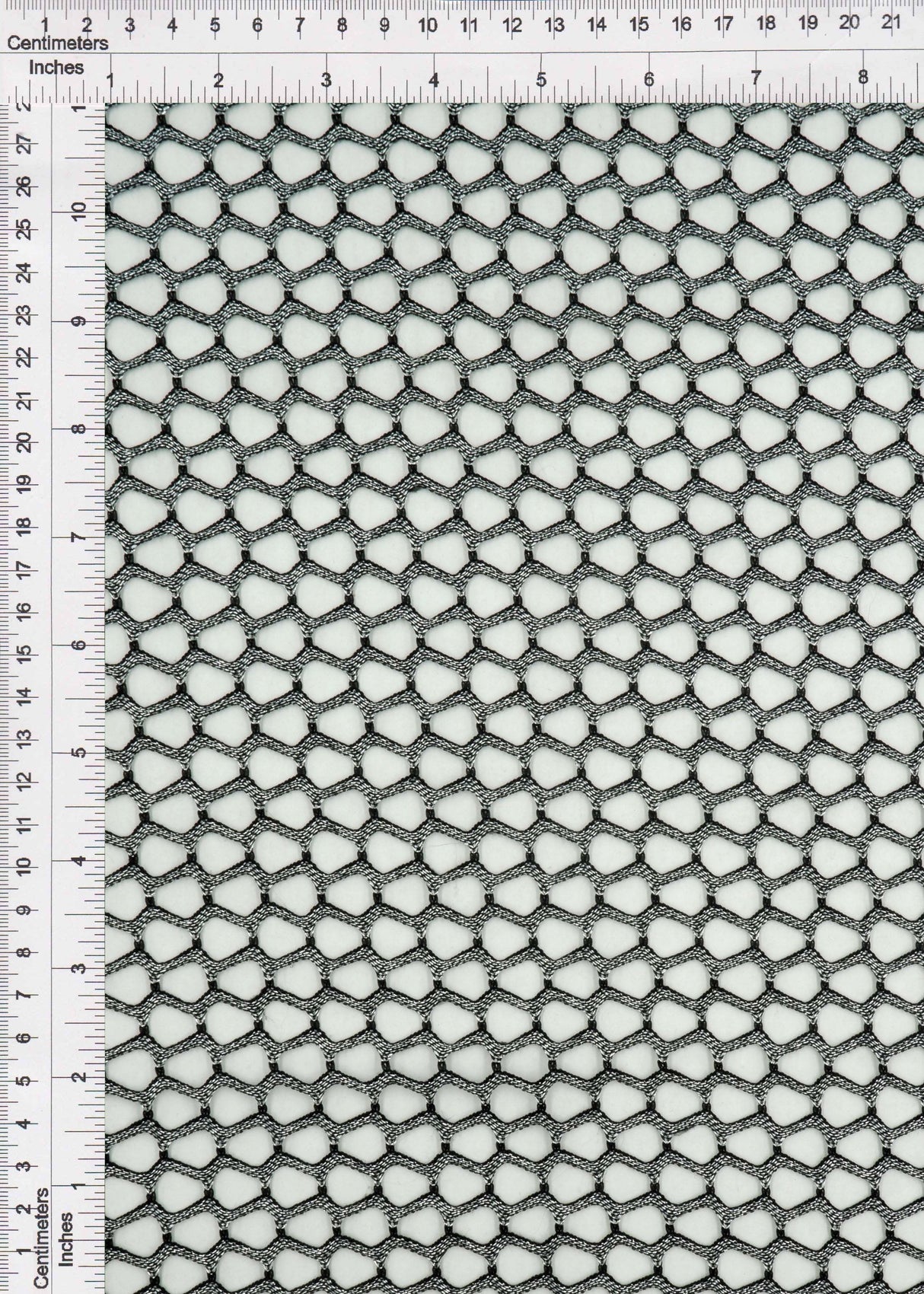 Lurex Fishnet Mesh Stretch Fabric