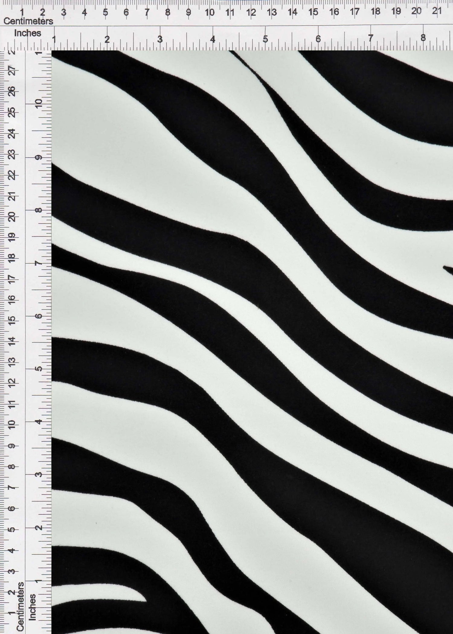 1 Yard Brushed Zebra DTY Knit Stretch Fabric 58/60 Inch Wide Soft Cozy Animal Print for Trendy Outfits & DIY Sewing