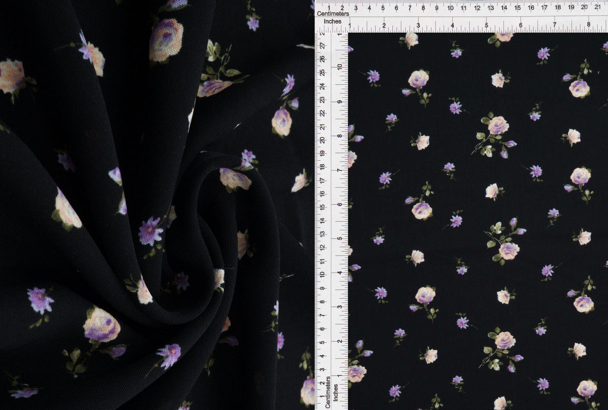Airflow Cey Ditsy Floral Print Woven Fabric