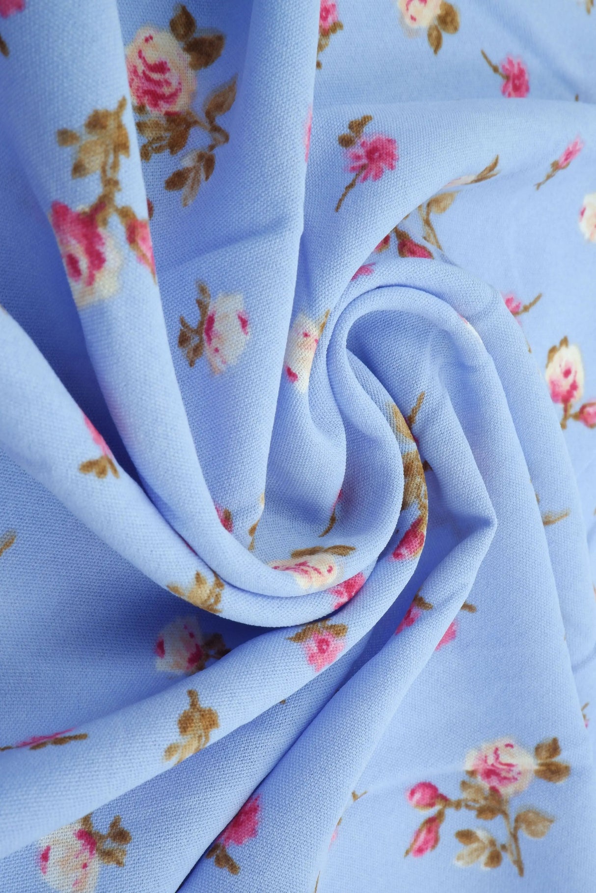 1 Yard Ditsy Floral Flower CEY Print Woven Fabric Lightweight 58/59 Inches Wide