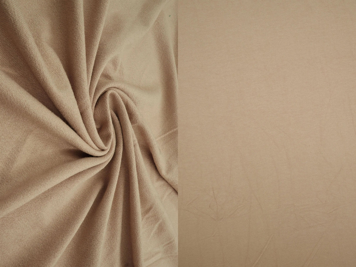 Solid Rayon Spandex Viscose Knit Crepe Fabric 1 Yard Stretch Soft 58/60" Wide