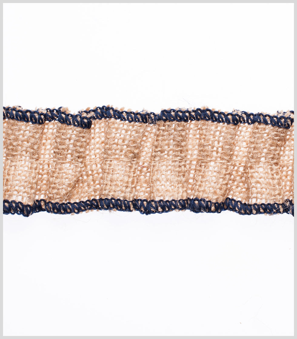 Navy Jute Trim
