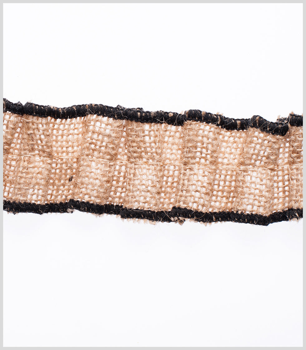 Black Jute Trim