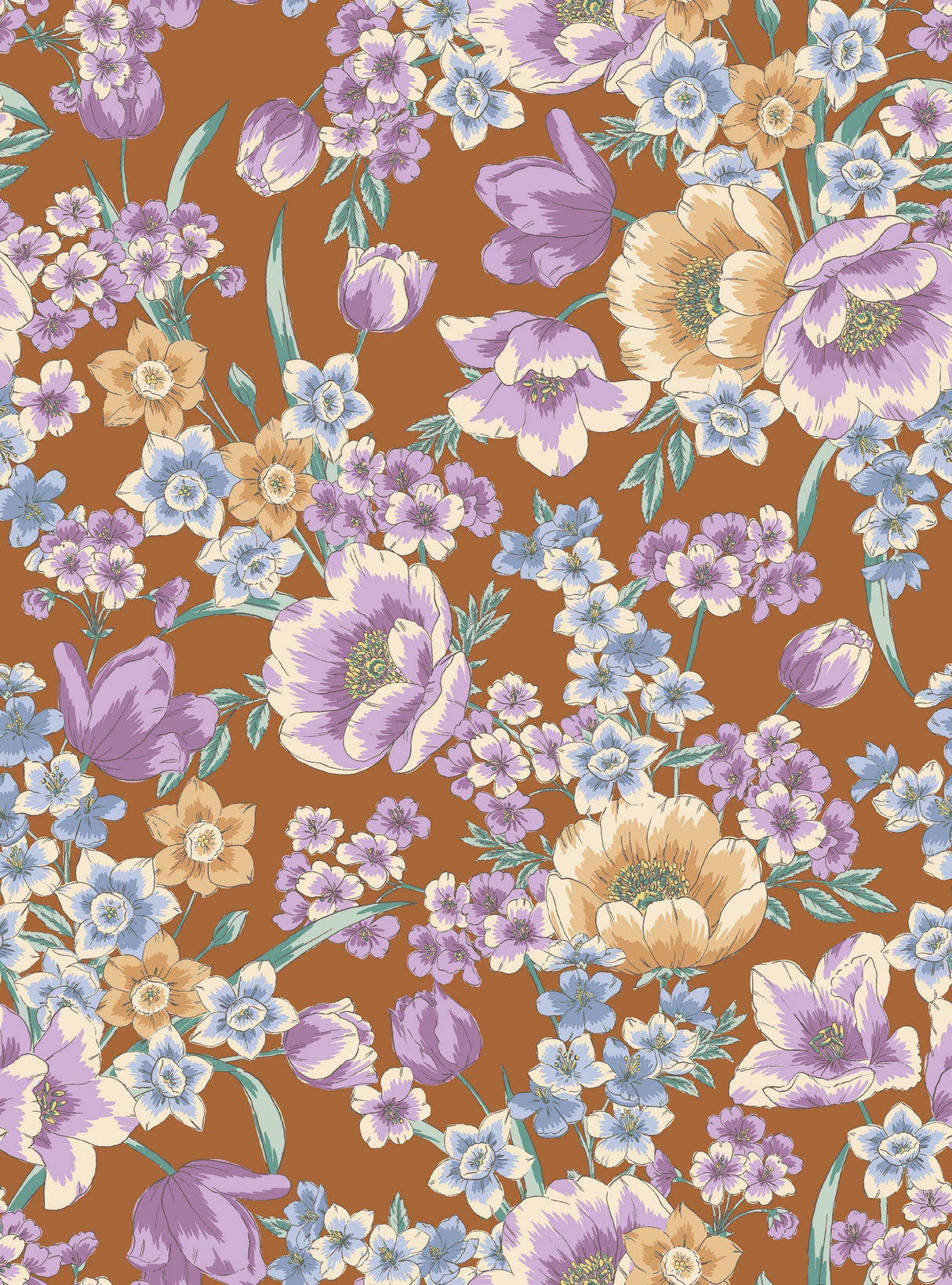 Airflow Floral Woven Fabric