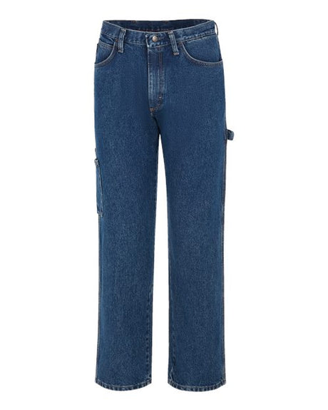 Flame Resistant Pre-Washed Denim Dungaree