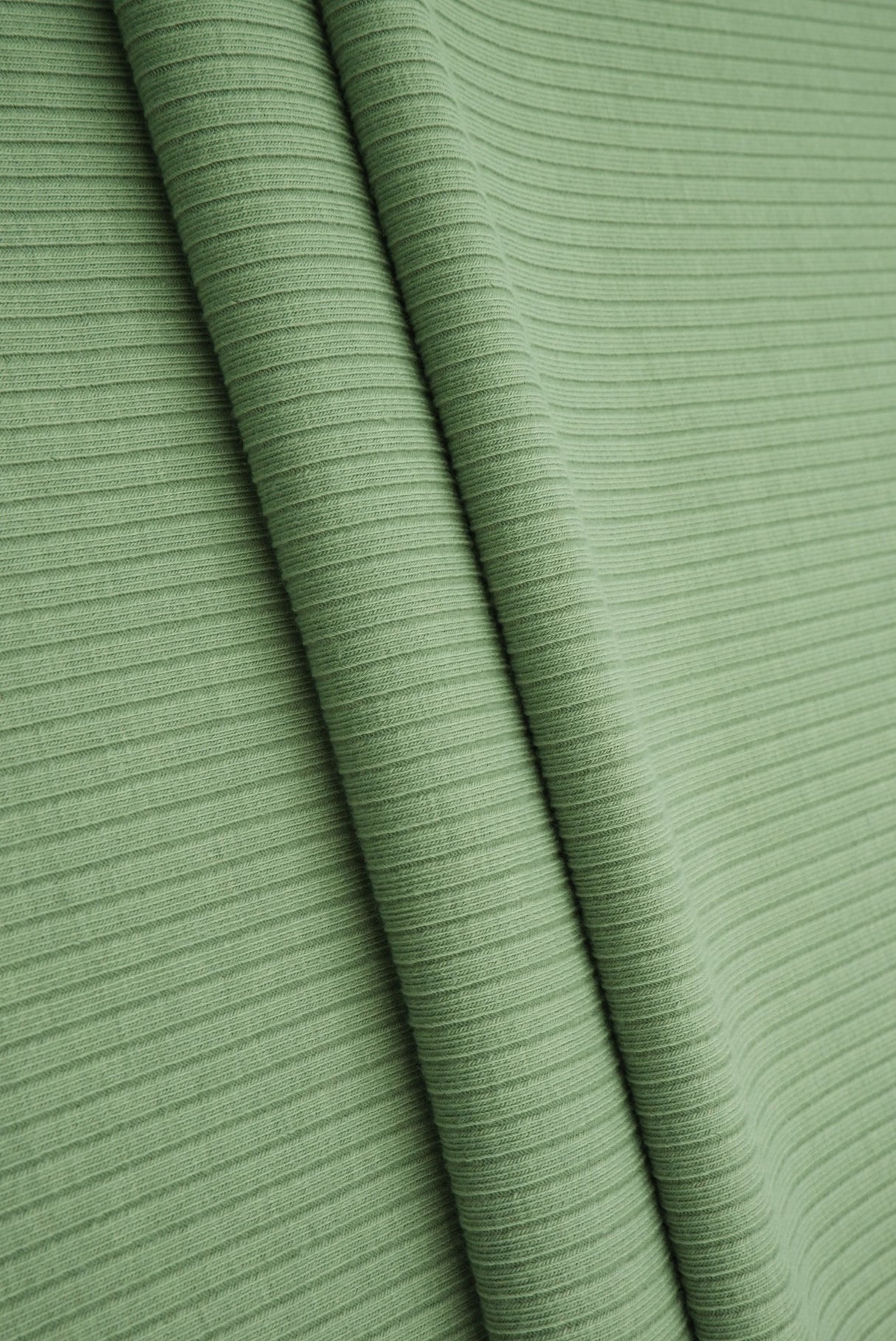 Rib Knit Fabric Thick Cozy
