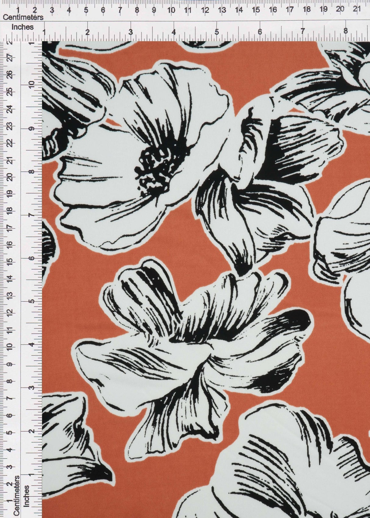 Floral ITY Stretch Knit Fabric