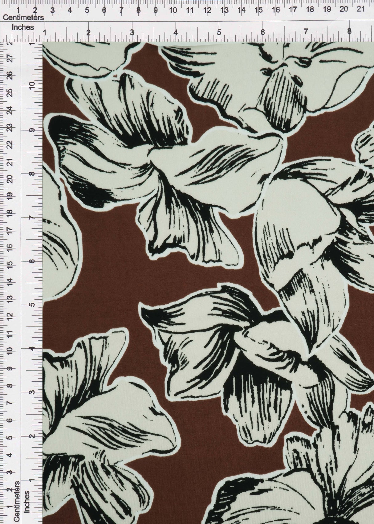 Floral ITY Stretch Knit Fabric
