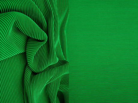 1 Yard Bodre Fabric / Interlock Pleated, 58/60'' Wide 100% Polyester