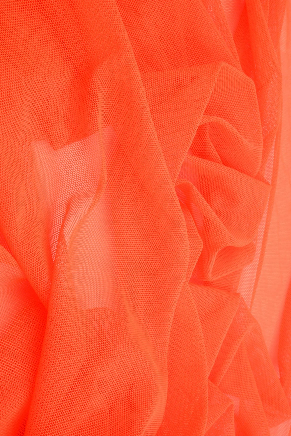 Mesh Stretch Solid Fabric