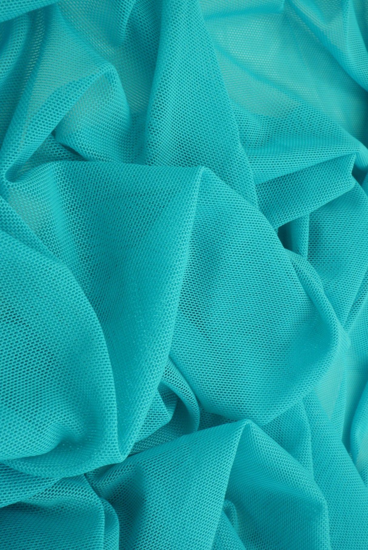 Mesh Stretch Solid Fabric